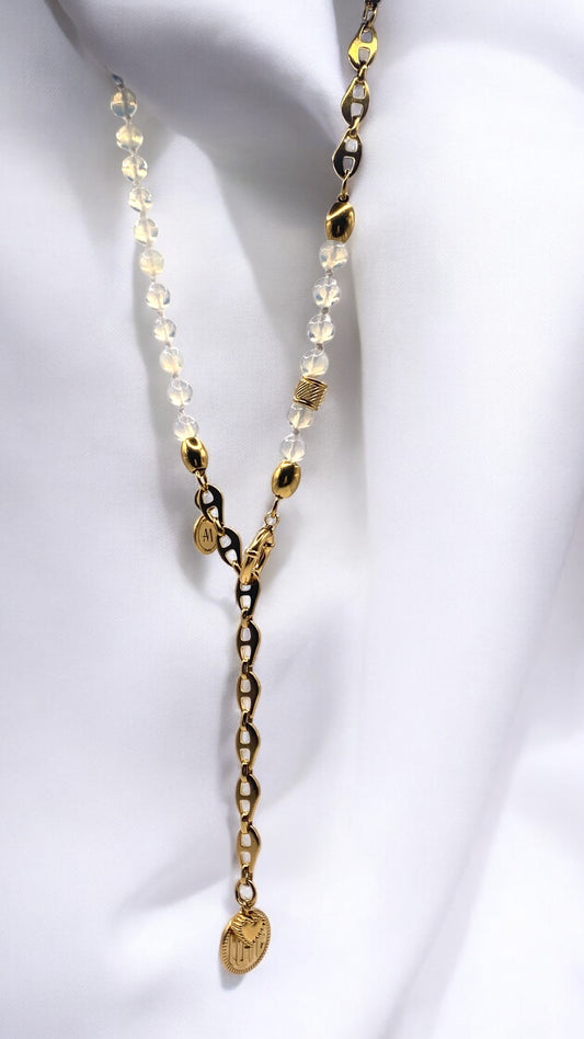 Kette Faceted Opal Love AMM
