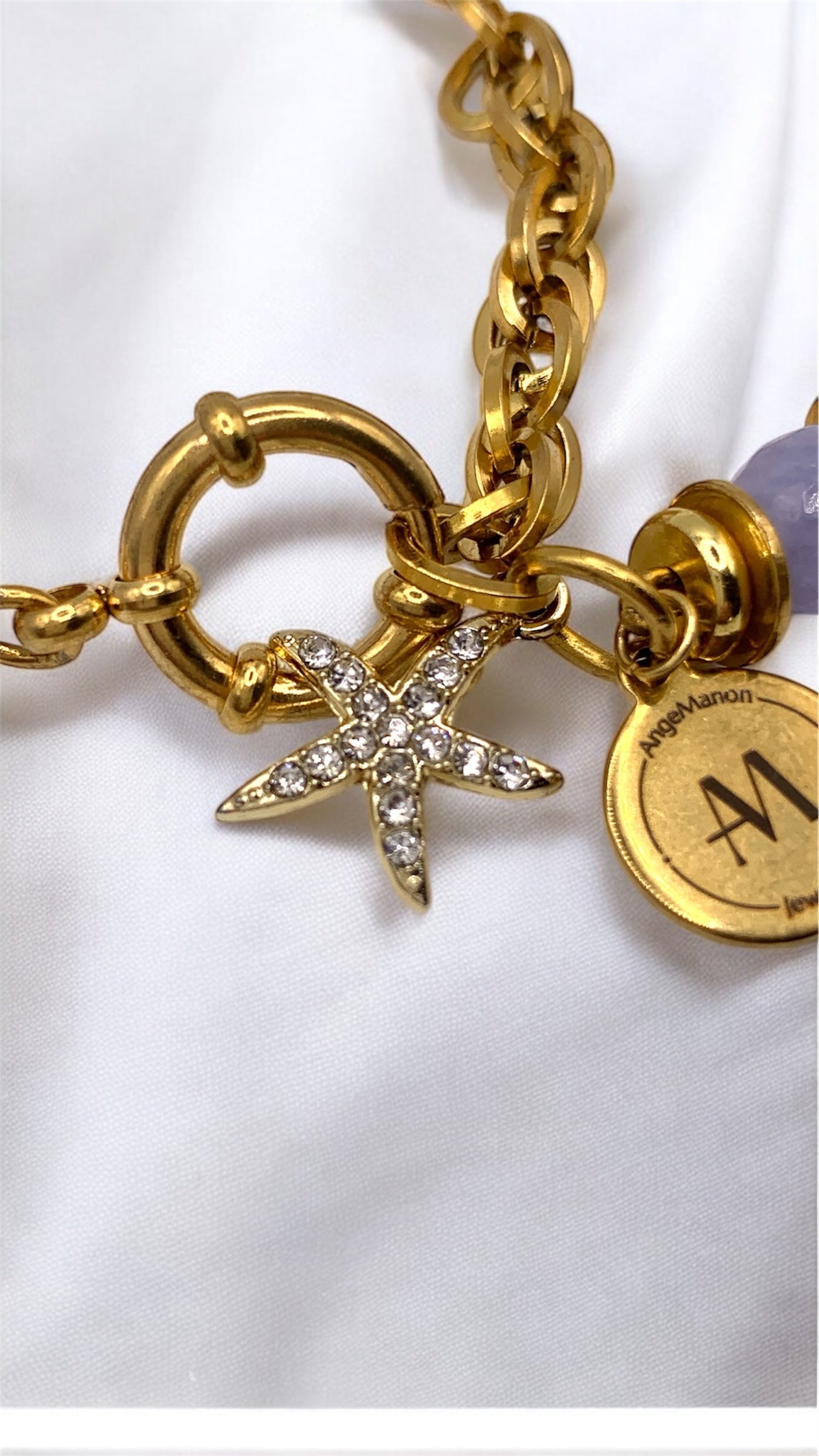 Armband Aquamarin Starfish AMM