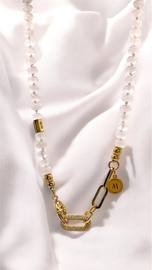 Kette White Happiness AMM