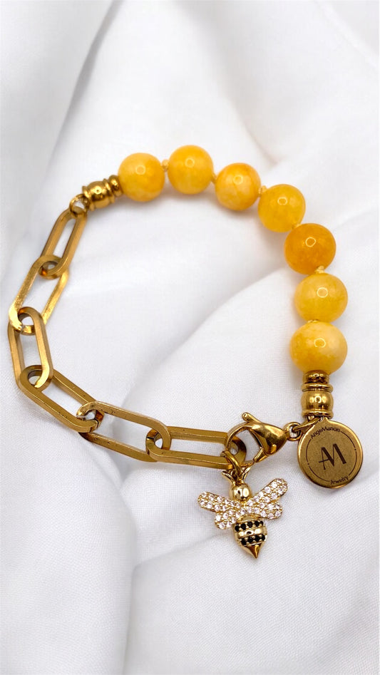 Armband Yellow Bee AMM