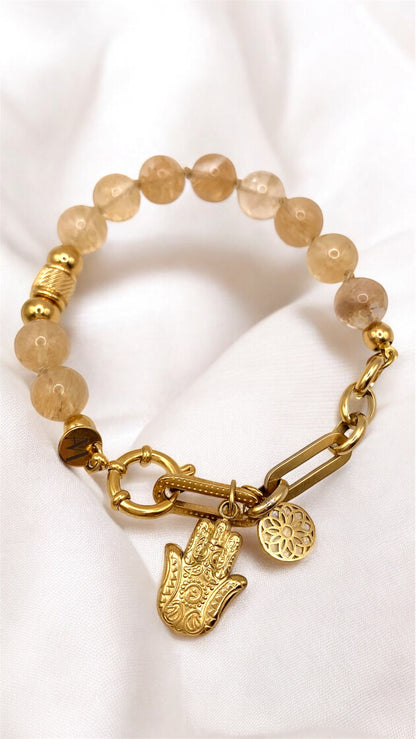 Armband Beige Hand AMM