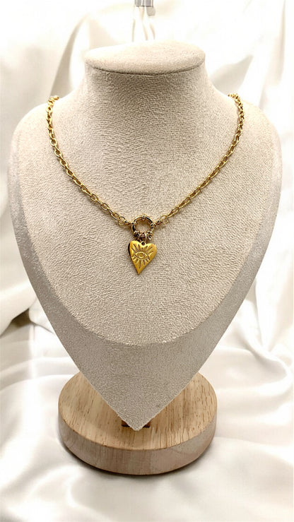 Kette Layer Golden Heart AMM
