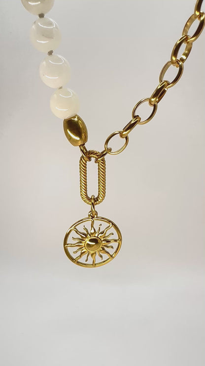 Kette Chalcedon Sun AMA